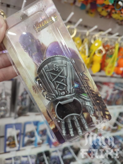 Llavero destapador guante Thanos Marvel