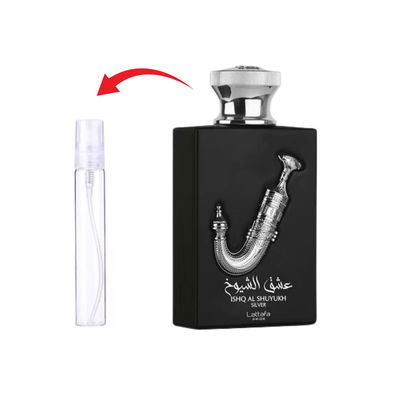 Decant Lattafa Ishq Al Shuyukh Silver EDP 5 ML