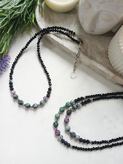 COLLAR - JADE NEGRO