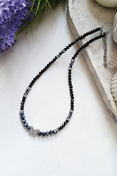 COLLAR - MARIPOSA STRASS