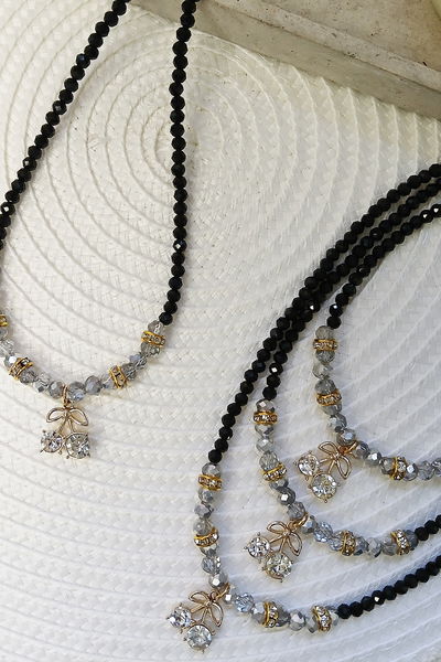 COLLAR - CHERRY NEGRO