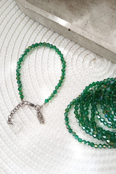 PULSERA - VIRGENCITA - VERDE