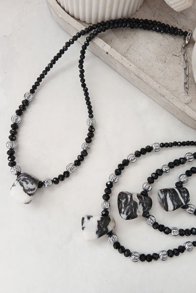 COLLAR - JASPE CEBRA
