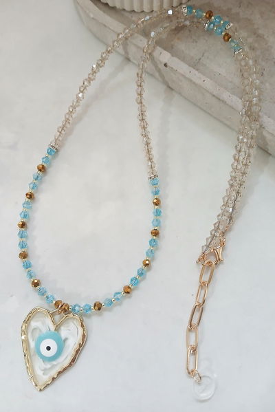 COLLAR - XL CORAZÓN CON OJITO