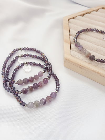 PULSERA - AMATISTA