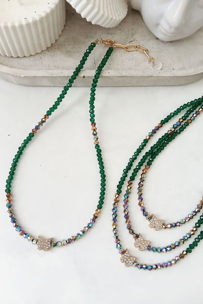 COLLAR - MARIPOSA STRASS - TORNASOL