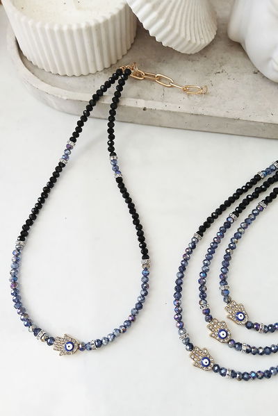 COLLAR - FÁTIMA STRASS NEGRO