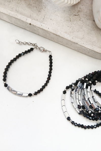PULSERA - FLECHITA HEMATITE