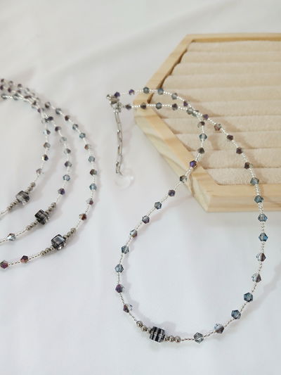 COLLAR - FINITO CUBO MURANO