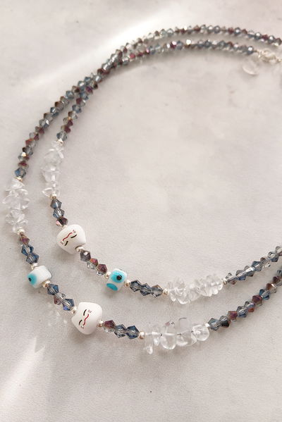 COLLAR - PLATA - AMULETO