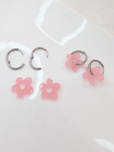 AROS - AQ - FLOR ROSA - DOBLE USO