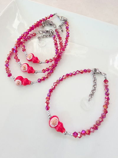 PULSERA - AMULETO FORTUNA ROJA