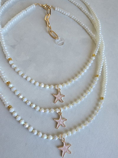 COLLAR - ESTRELLA DE MAR BLANCO