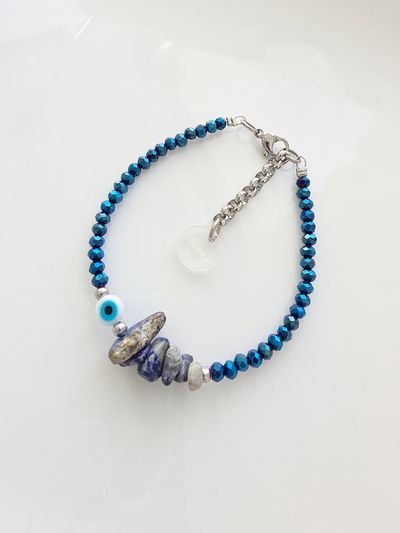 PULSERA - ESCALLAS LAPISLÁZULI