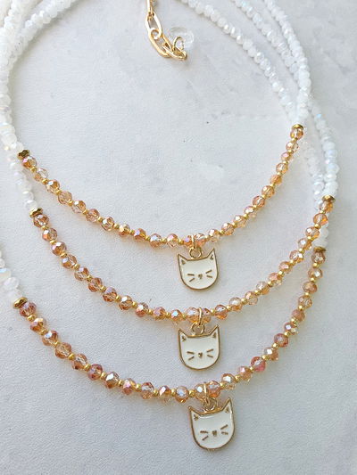 COLLAR - GATITO ESMALTADO