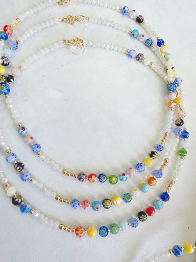 COLLAR - ORO LAMINADO MURANOS