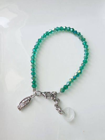 PULSERA - VIRGENCITA - VERDE