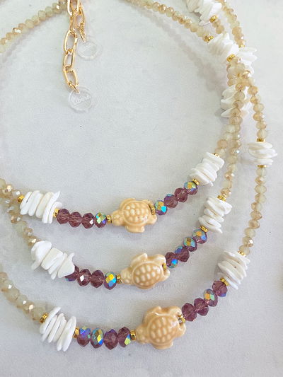 COLLAR - TORTUGUITA Y NÁCAR 