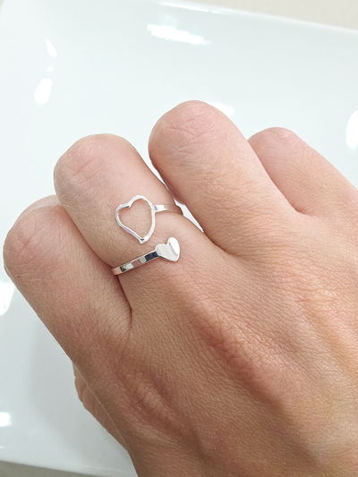 ANILLO - AB - CORAZONES REGULABLE A019
