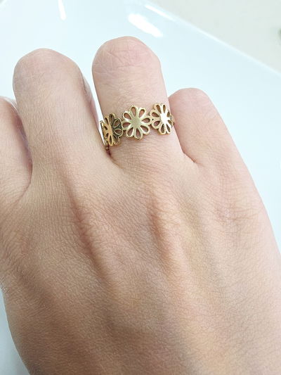 ANILLO - AD - FLORCITAS A024