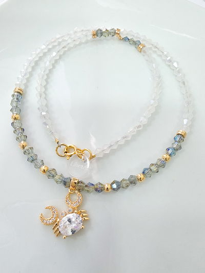 COLLAR - ORO LAMINADO - CANGREJO