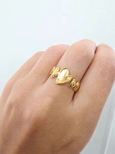 ANILLO - AD - CORAZÓN PLENO REGULABLE A015