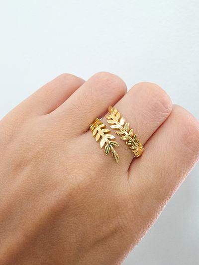 ANILLO - AD - HOJITAS REGULABLE A009