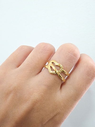 ANILLO - AD - CORAZÓN LAZO REGULABLE A011