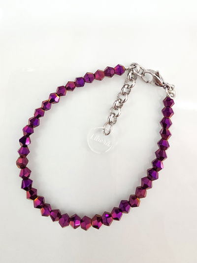 PULSERA - CONITO CLÁSICA VIOLETA METALIZADO P0004