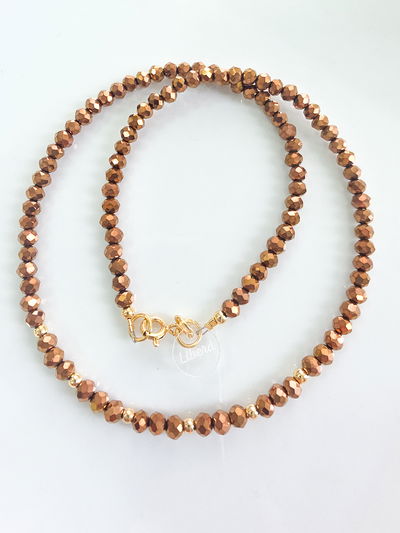 COLLAR - ORO LAMINADO - CLÁSICO COBRE 