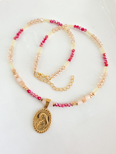 COLLAR - ORO LAMINADO - VIRGENCITA