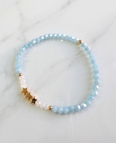 PULSERA - ORO LAMINADO - ARGENTINA 🇦🇷 TRIPLE ESTRELLITA