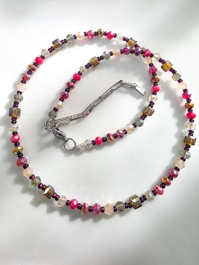 COLLAR - AQ - MIX BORDO