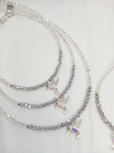 COLLAR - COLIBRÍ CUBIC TORNASOL