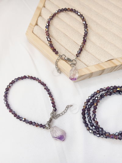 PULSERA - AMATISTA