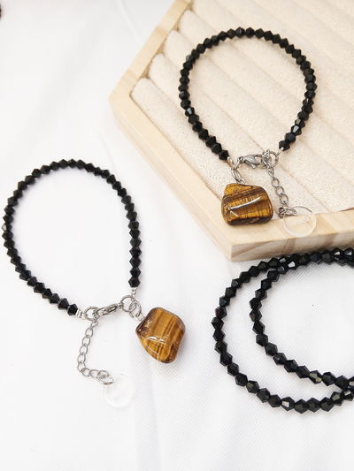 PULSERA - OJO DE TIGRE 