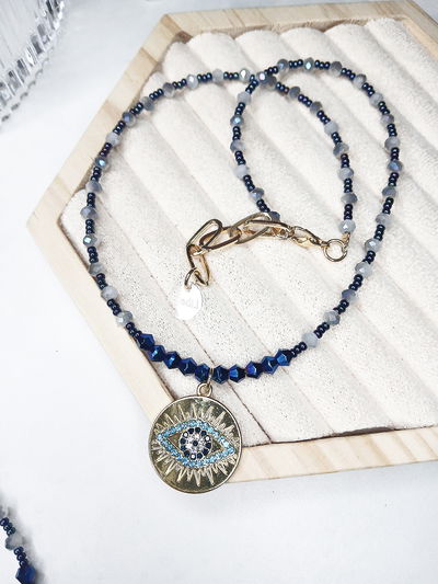 COLLAR - FINITO OJITO AZUL