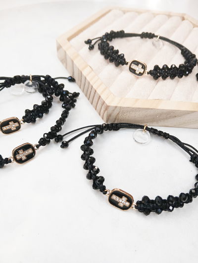 PULSERA - CRUZ REGULABLE