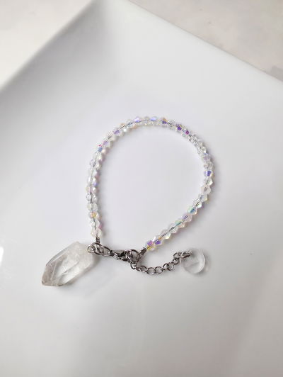 PULSERA - CUARZO CRISTAL