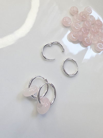 AROS - AB - CUARZO ROSA - DOBLE USO