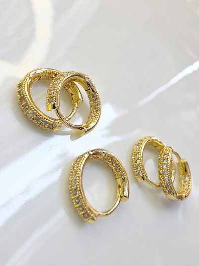 AROS - ORO LAMINADO - MICROZIRCONIA DOBLE 