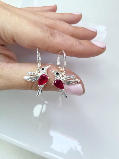 AROS - AB - COLIBRÍ CUBIC ROJO