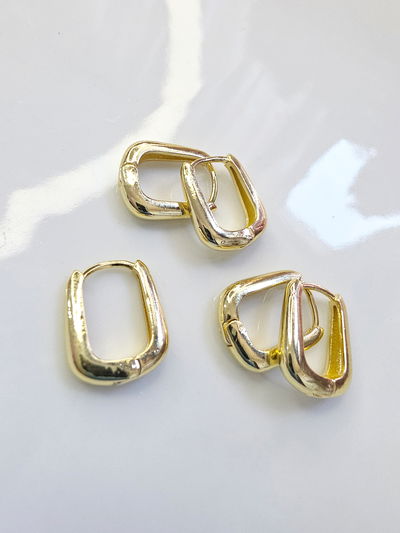 AROS - ORO LAMINADO - RECTANGULAR LISA