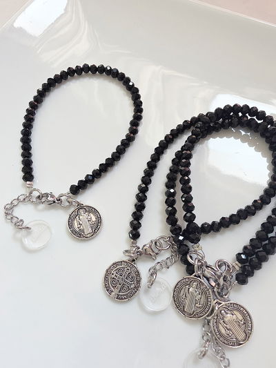 PULSERA - SAN BENITO NEGRA