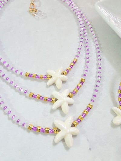 COLLAR - ESTRELLA DE MAR VIOLETA