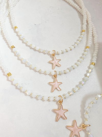 COLLAR - ESTRELLA DE MAR BLANCO