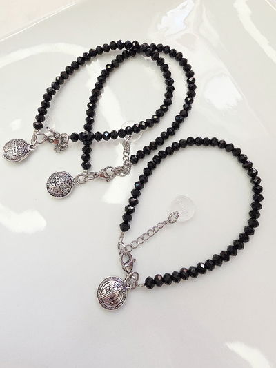 PULSERA - SAN BENITO NEGRA