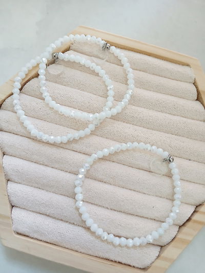 PULSERA - ELÁSTICA - BLANCA