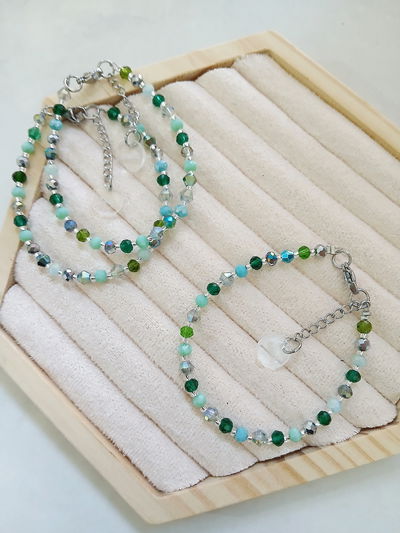 PULSERA - MULTICOLOR - VERDE