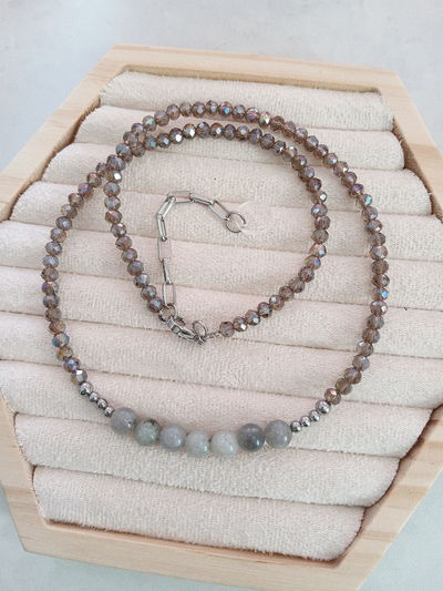 COLLAR - LABRADORITA